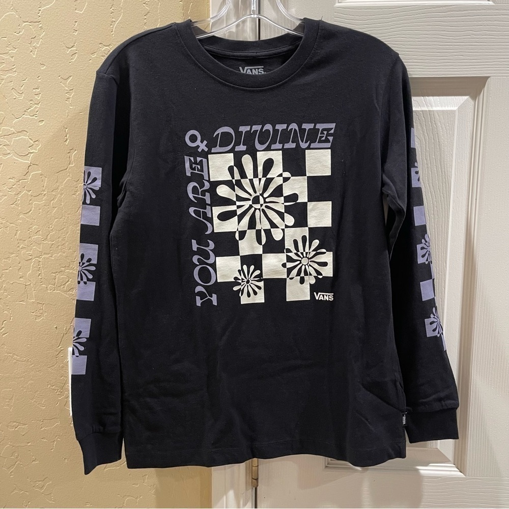Vans Divine Energy Long Sleeve BFF Tee new no tag size XSmall